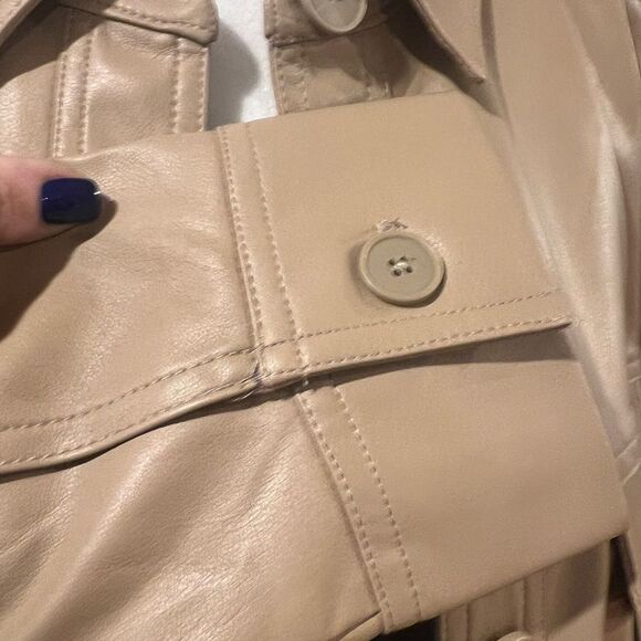 NWT L*Space‎ women's Echo vegan leather jacket size small - Picture 7 of 10